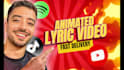 create an animated lyric video for your song