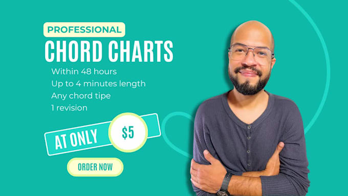 create a chord chart accurate, fast and easy to read