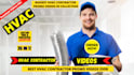 create hvac contractor video or heating air conditioning ad