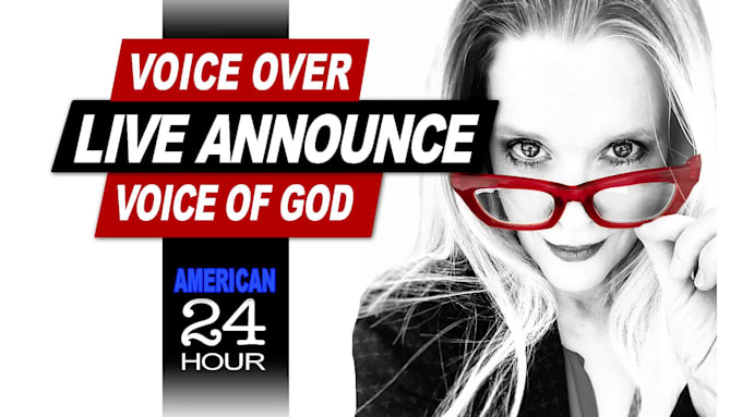 do female announcer for conferences, events, and award shows