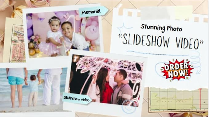 do a stunning and emotional photo slideshow video with music