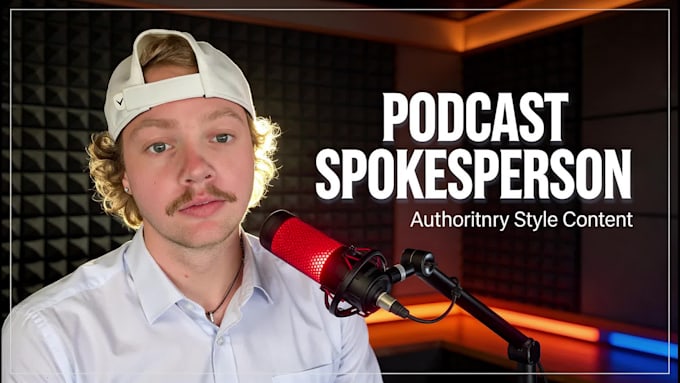 authority style podcast ugc video ads
