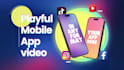 create a playful mobile app promo video, explainer video, or saas product demo