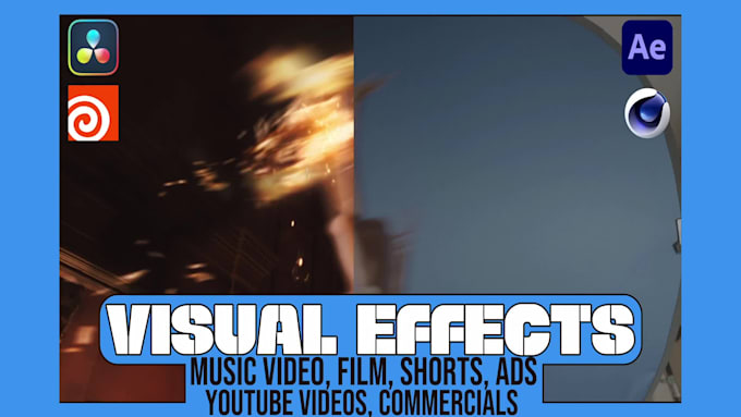 be your vfx artist, cgi artist and 3d video maker