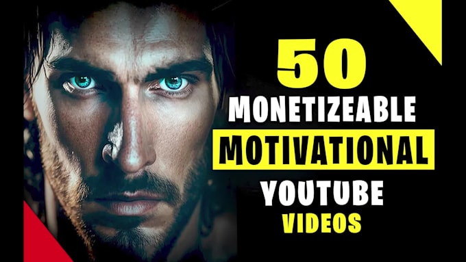 create monetizable motivational youtube automation videos and channel setup