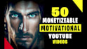 create monetizable motivational youtube automation videos and channel setup