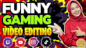 do gaming video editing for youtube and twitch stream