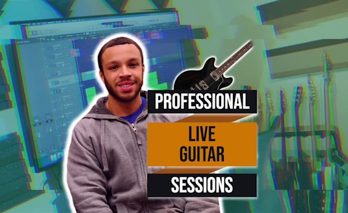 play guitar for your live performance or studio session