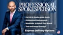 be your formal business video spokesperson