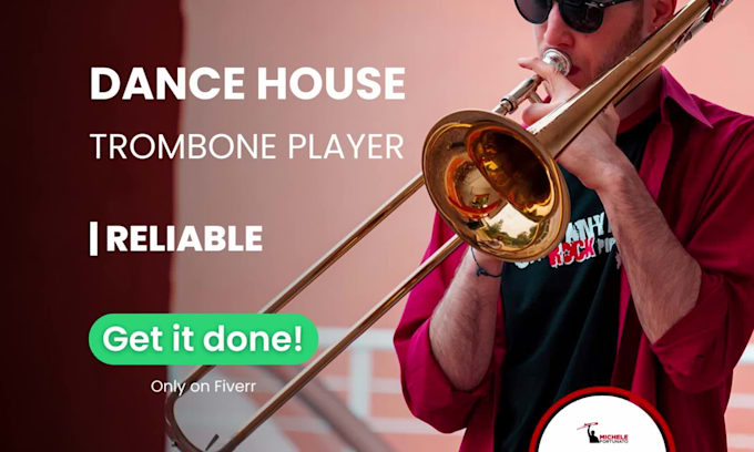 record dance house funky trombone lines
