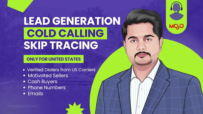 do real estate cold calling and skip tracing for real estate leads in the USA