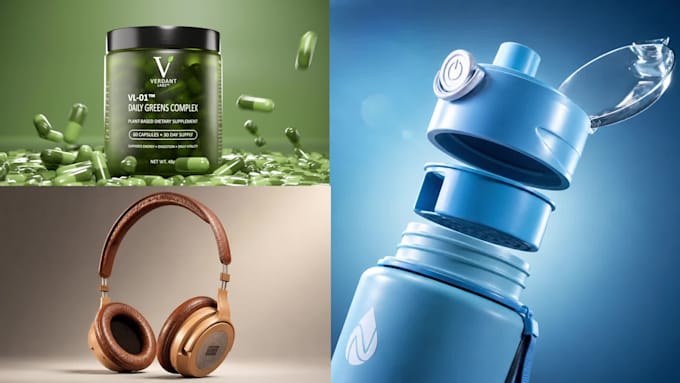 create realistic 3d product animations and commercials