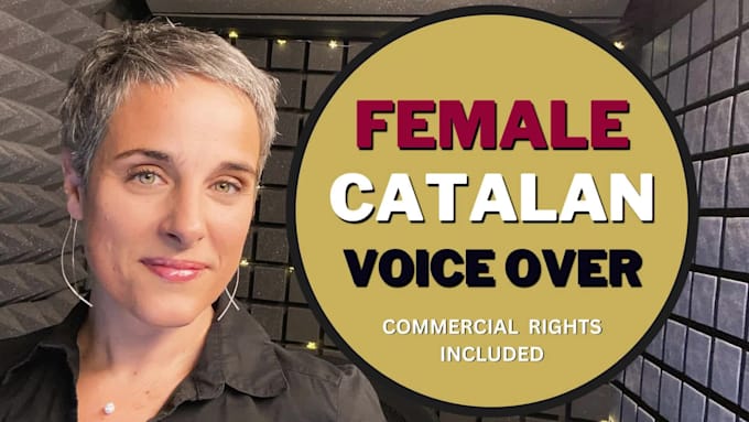 record a professional female catalan voice over