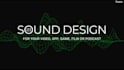 do sound design for your video