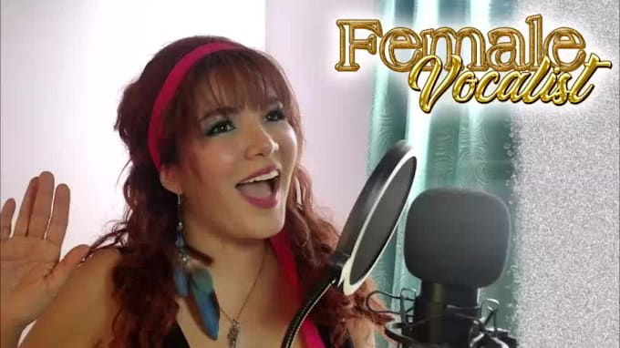 sing and professionally record female vocals for your song