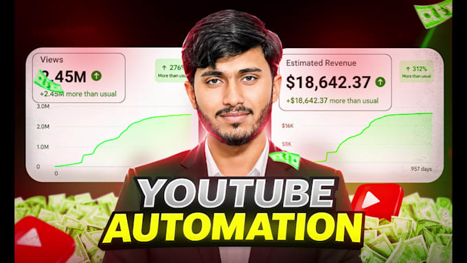 be your faceless video editor for long form and youtube automation channel