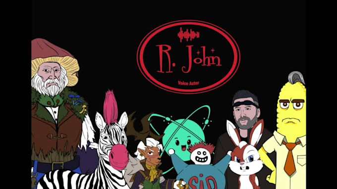 record a pro character male voice over for animation and video games