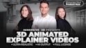 create a realistic 3d animated explainer video