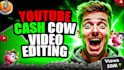 do top 10 youtube cash cow video editing and create shorts
