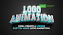 create a unique custom logo animation