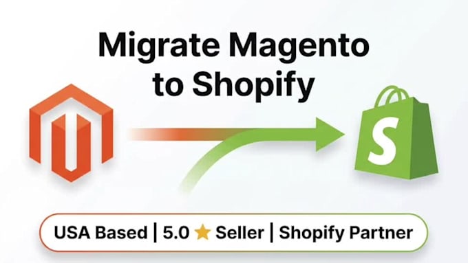 migrate magento to shopify ecommerce store