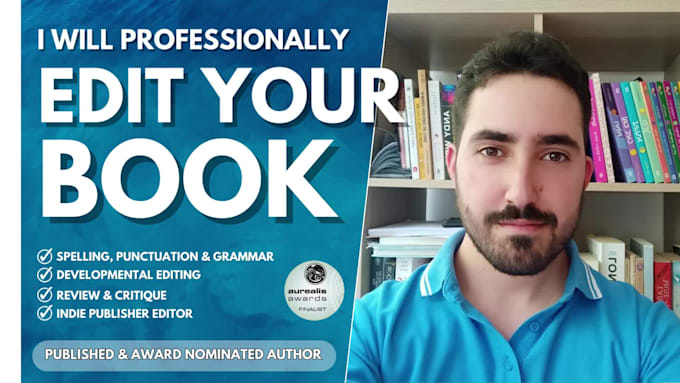 provide copyediting or proofreading for your book