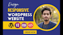 build wordpress website development, business website, wordpress website design