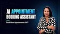 create an ai chatbot for appointment scheduling