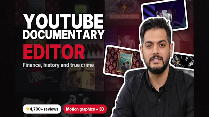 edit high retention documentaries as your youtube editor