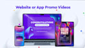 do a website and app promo or explainer video