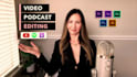 edit your zoom recording or interview into a video podcast