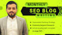 do monthly SEO blog writing or be a content writer for blogs