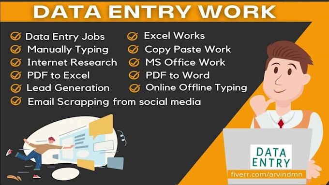 do accurate copy paste, data entry, and web research tasks