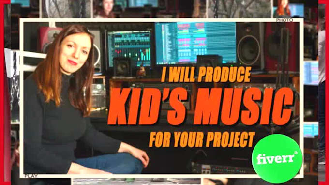 produce and sing children music and kids songs