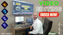 do video editing for youtube, tiktok and instagram reels