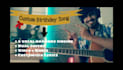 compose and make a birthday video song