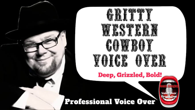 narrate a grizzled american western cowboy voice