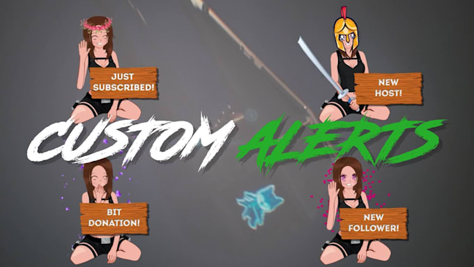 create animated twitch emotes and custom alerts for your stream