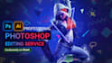 do any photoshop editing professionally