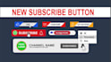 create youtube like and subscribe button animations