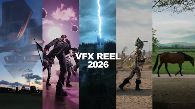 do visual effects, compositing, and cgi on your shots