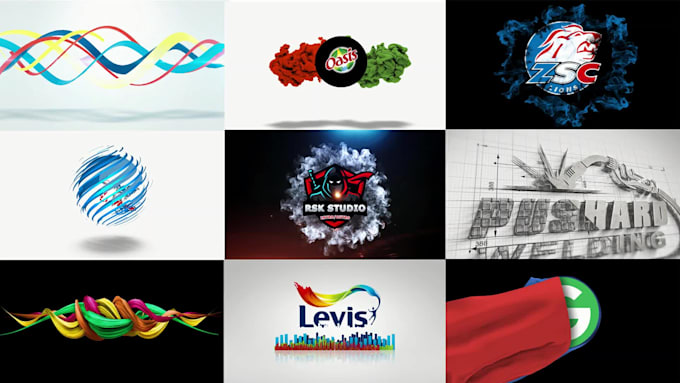 Create amazing 4k animated 3d intros and youtube logo intro animation ...