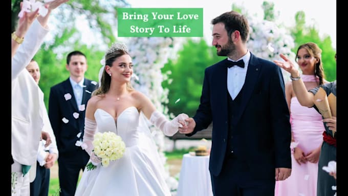 do wedding video editing professionally emotional