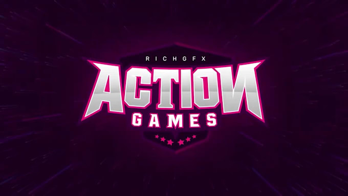 design flat, youtube, twitch, gaming or simple logo
