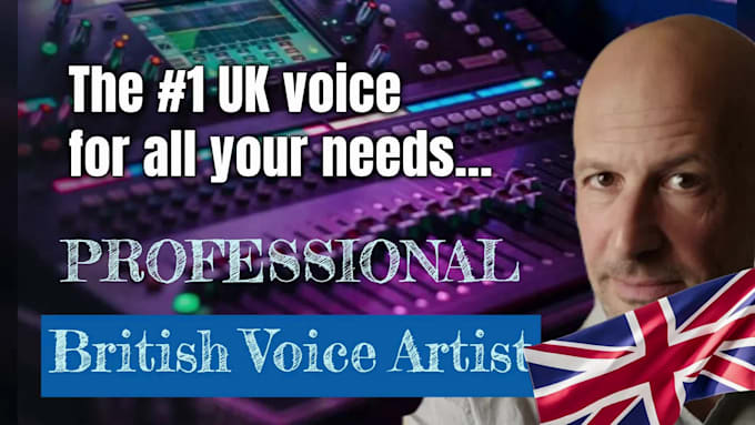 record a professional male british english voice over