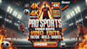 create 4k sports video editing for tiktok, reels and youtube