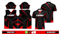 make a gaming jersey design for sublimation