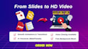 convert powerpoint to slideshow video presentation with ai voiceover