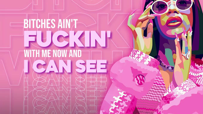 create a professional animated lyric video for your song