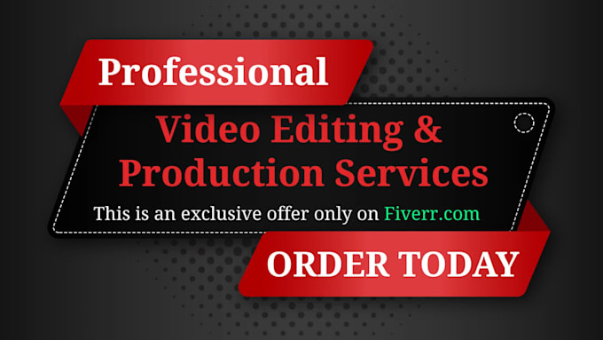 do professional video editing video pre and post production